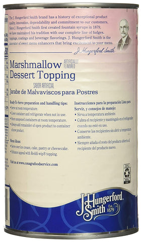 Marshmallow topping milkshake blend by J. Hungerford Smith to enrich drinks.