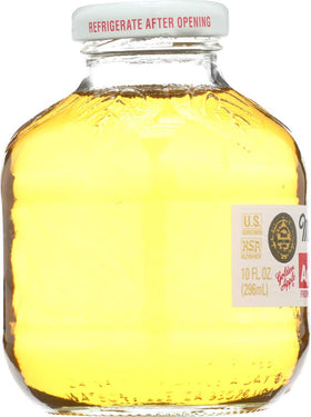 Martinelli's Apple Juice bottle front view showing label and cap.