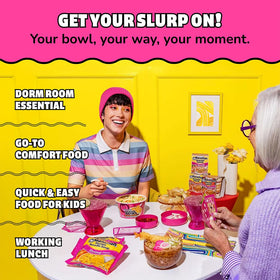 Maruchan 24-pack ramen on store shelf for versatile dinners