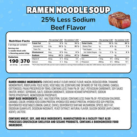 Maruchan 24 pack shelf stable ramen, pantry staple for quick meals.
