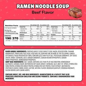 Budget-friendly Maruchan beef ramen supports busy families with affordable convenience.