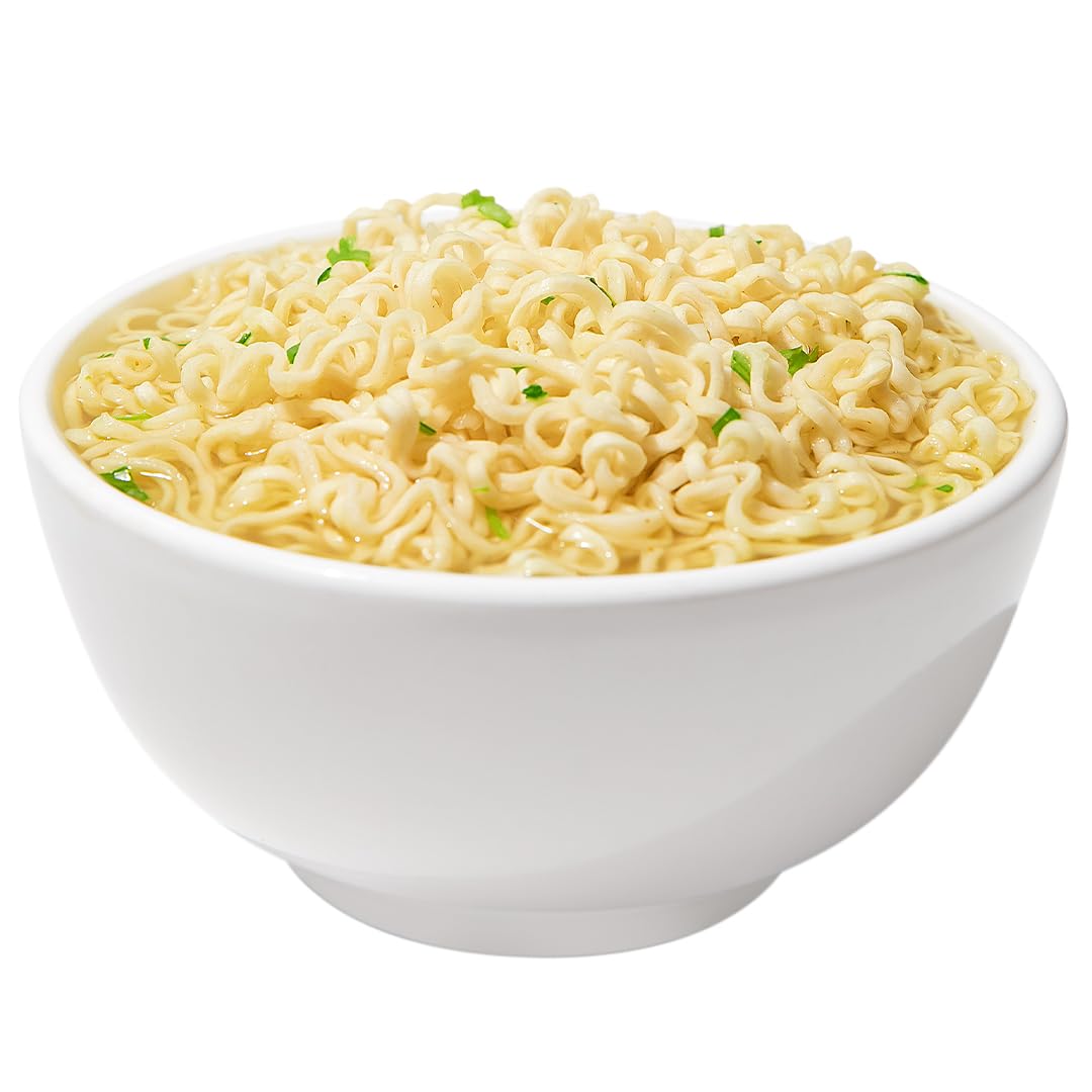 Maruchan Chicken Flavor ramen at family table for fast meals.