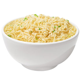 Maruchan Chicken Flavor ramen at family table for fast meals.