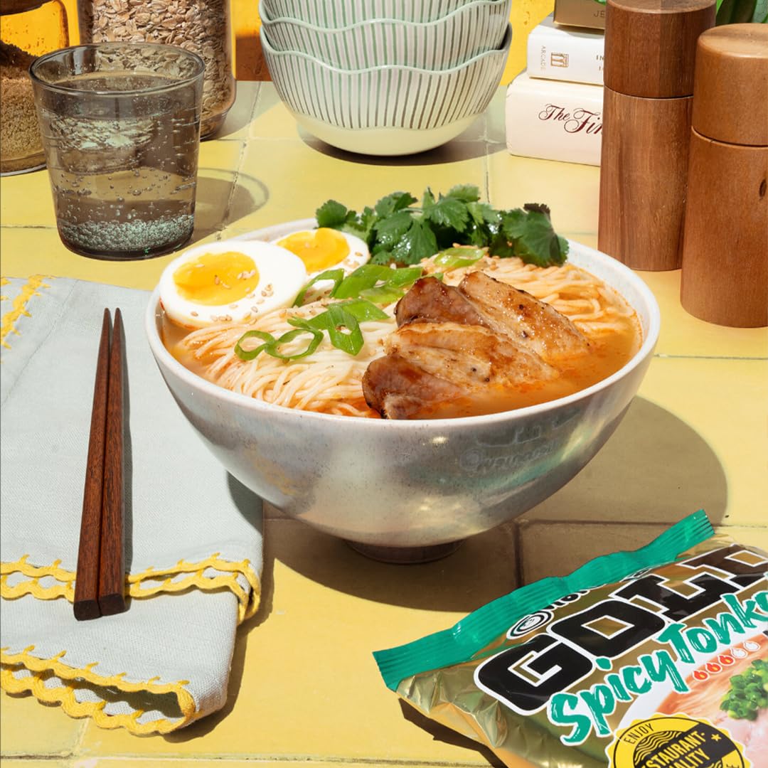 Maruchan Gold noodles simmering in a pot demonstrate quick, convenient preparation.