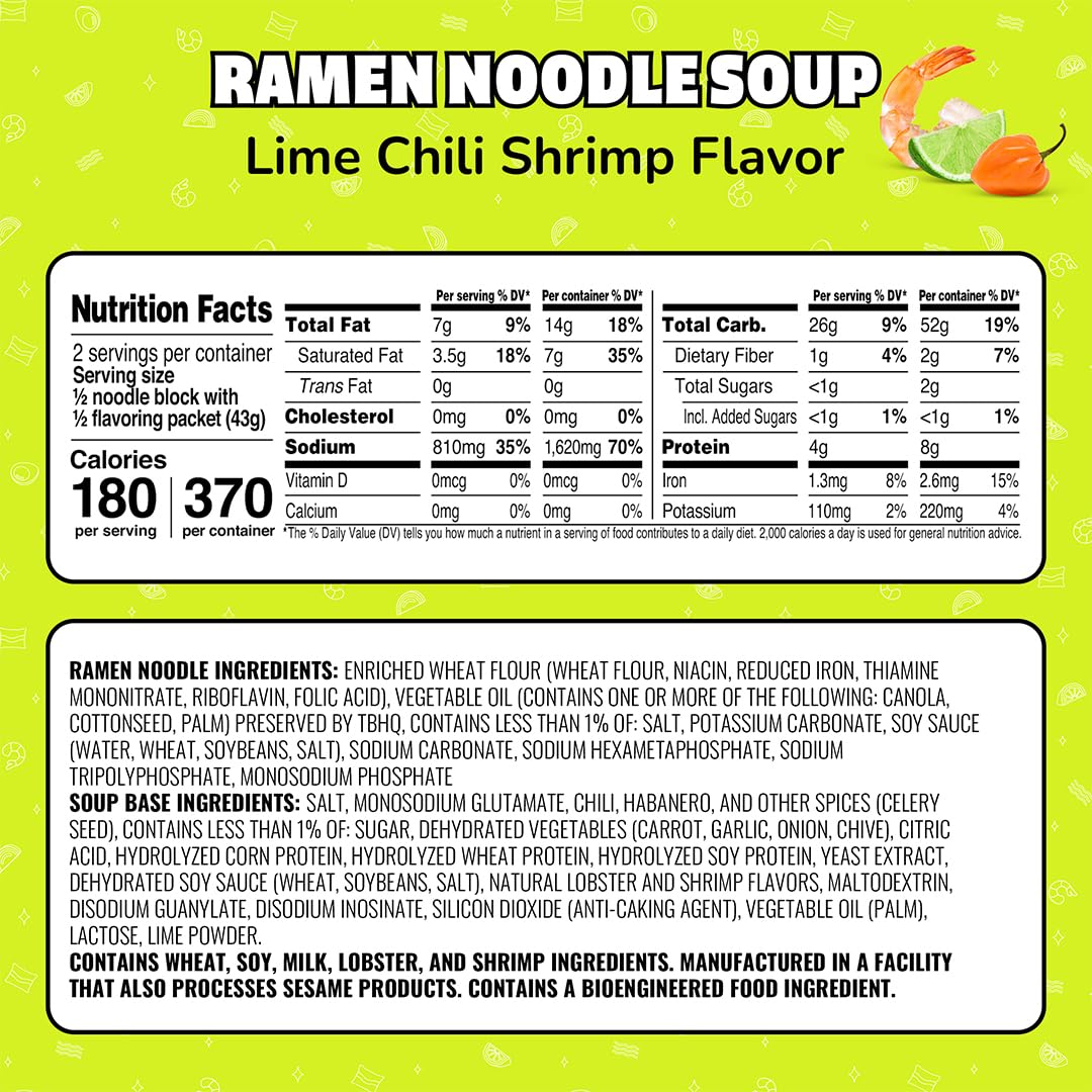 Maruchan Lime Chili Shrimp kitchen setup shows pantry-friendly comfort food