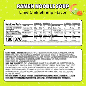 Maruchan Lime Chili Shrimp kitchen setup shows pantry-friendly comfort food