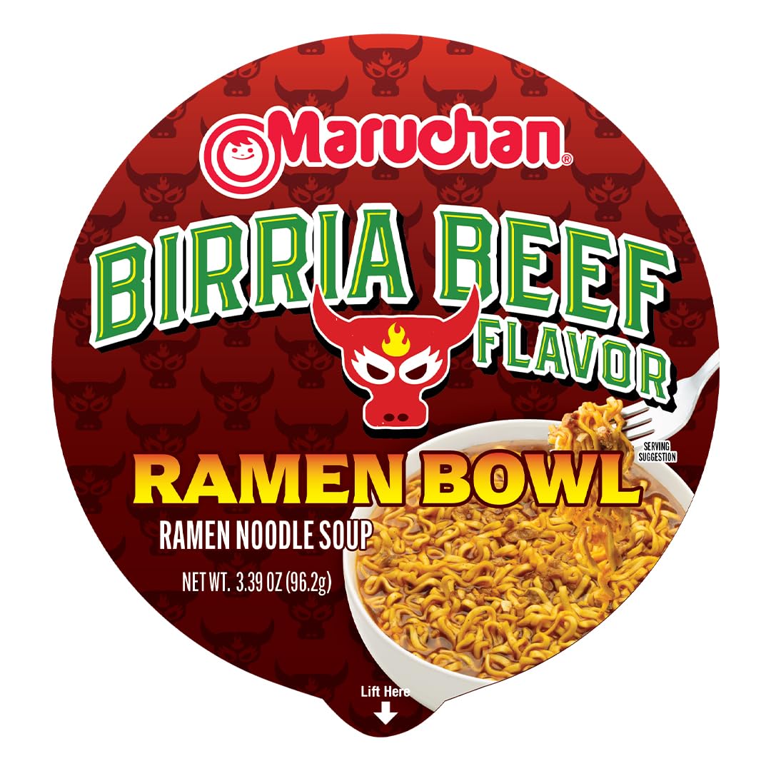 Maruchan ramen bowl microwave-ready, effortless lunch for study breaks.