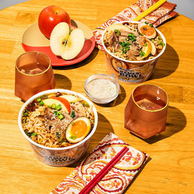 Maruchan Ramen Bowl noodles and chili deliver satisfying texture for busy weeknights.