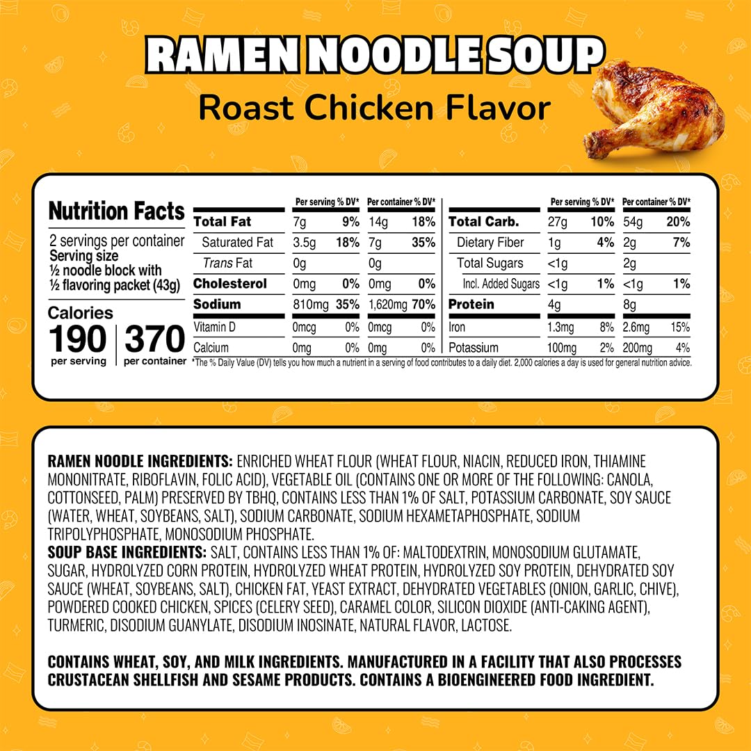 Maruchan Roast Chicken Ramen family-dinner scene for quick meals