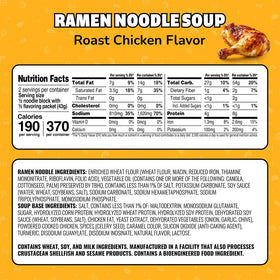 Maruchan Roast Chicken Ramen family-dinner scene for quick meals
