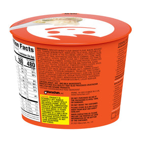 Maruchan Wonton Ramen Bowl steaming noodles inviting a convenient desk lunch.