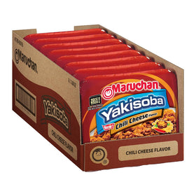 Maruchan Yakisoba Chili Cheese Noodles-pack image showing a quick-meals option.