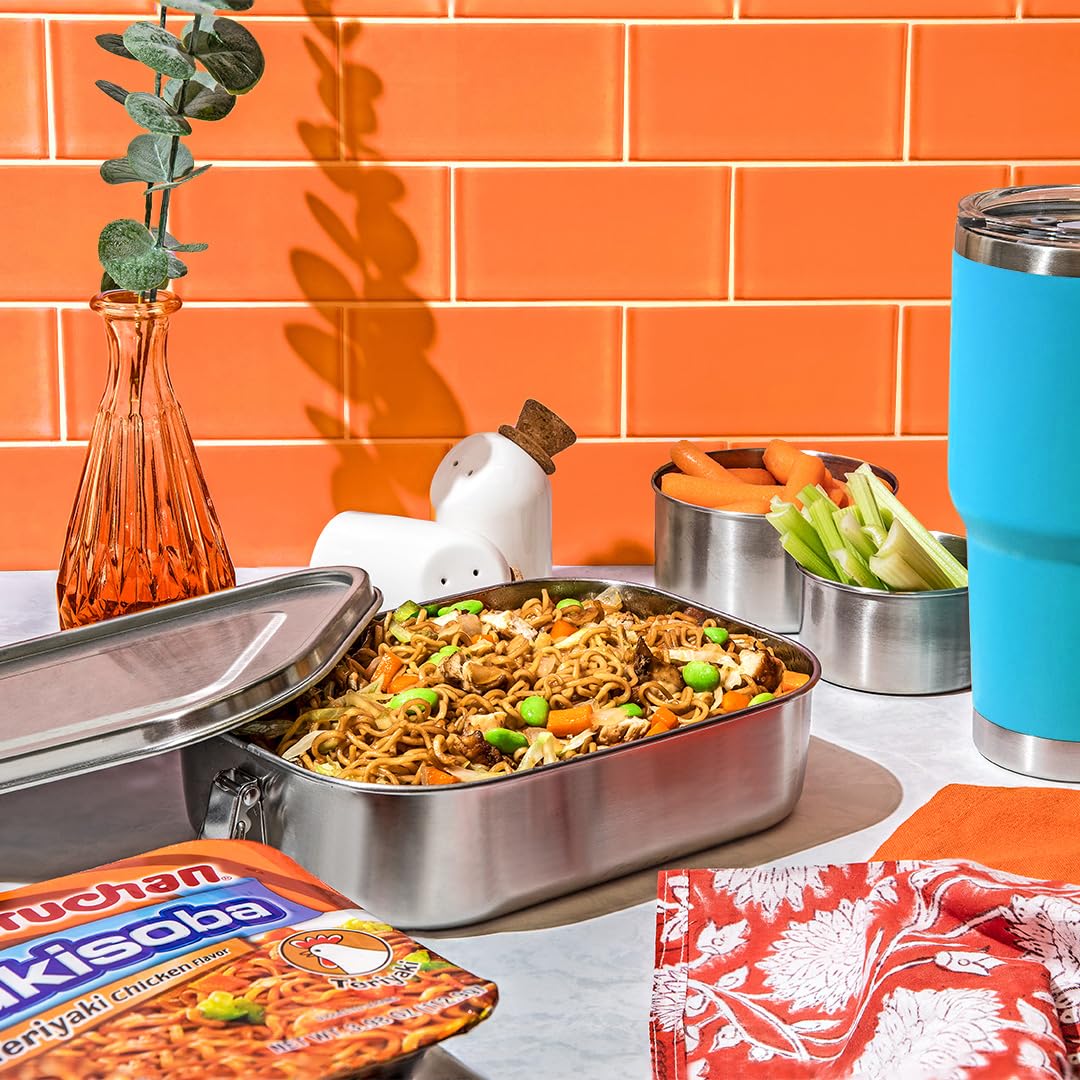 Maruchan Yakisoba Teriyaki Chicken microwave setup for quick meals.