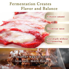 MARUFUKU Shio Koji ingredients rice malt and sea salt for natural flavor