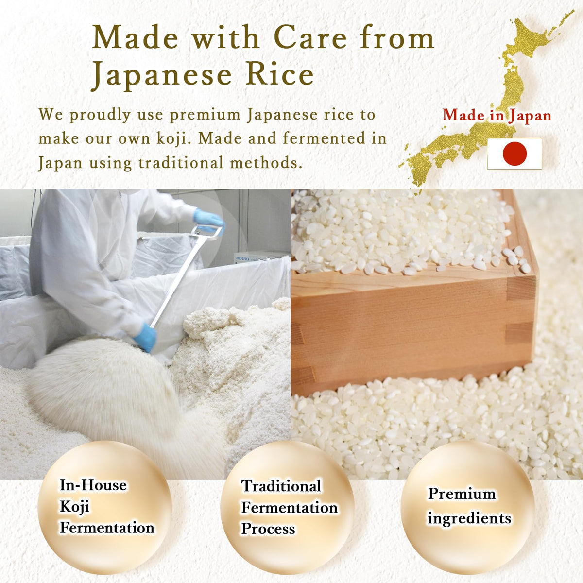 MARUFUKU Shio Koji jar close-up with clean label