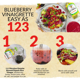 Marukan rice vinegar glaze for stir-fries delivers balanced acidity.