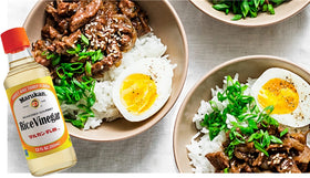 Dressing use: Marukan Seasoned Gourmet Rice Vinegar adds bright tang to salads
