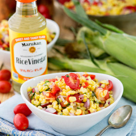 Bottle displaying gluten-free and additive-free notes for mindful cooks