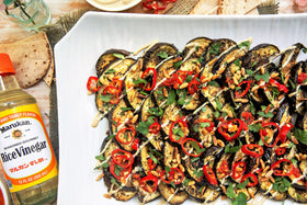 Pairing Marukan vinegar with seafood and salads to elevate flavors
