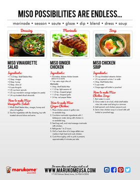 Marukome miso gluten-free vegan badge emphasizes natural ingredients and allergy-friendly cooking