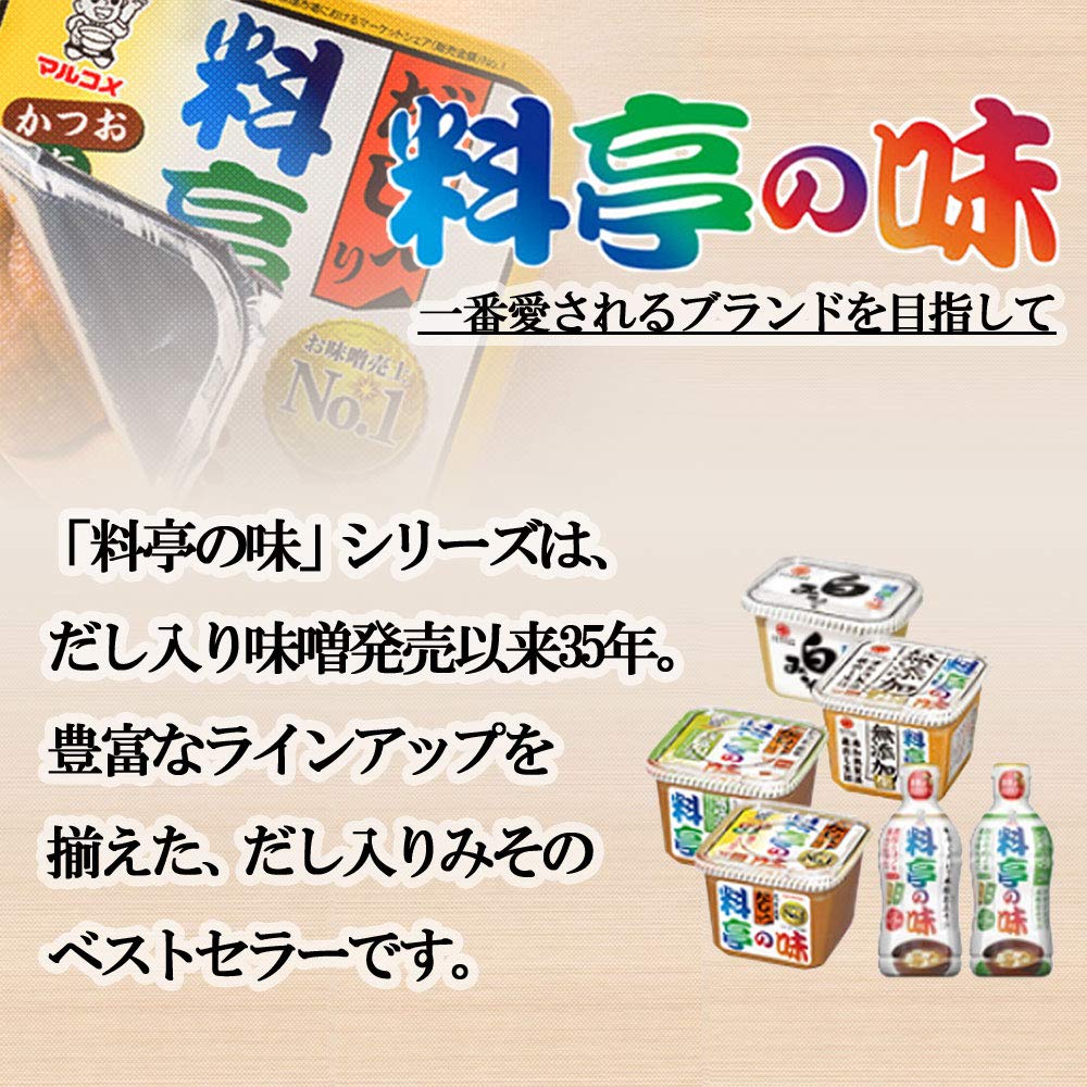 Marukome miso soup ingredients including tofu and green onions