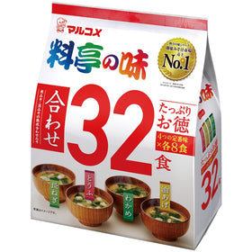 Marukome Taste 32 Meals Restaurant Plenty Pack — convenient miso soup for quick meals