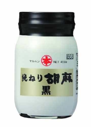 Marumoto Jun Neri black sesame paste 450g, pure sesame aroma