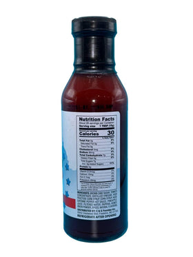 Marvin's Mambo Sauce being poured into a bowl, versatile for meals