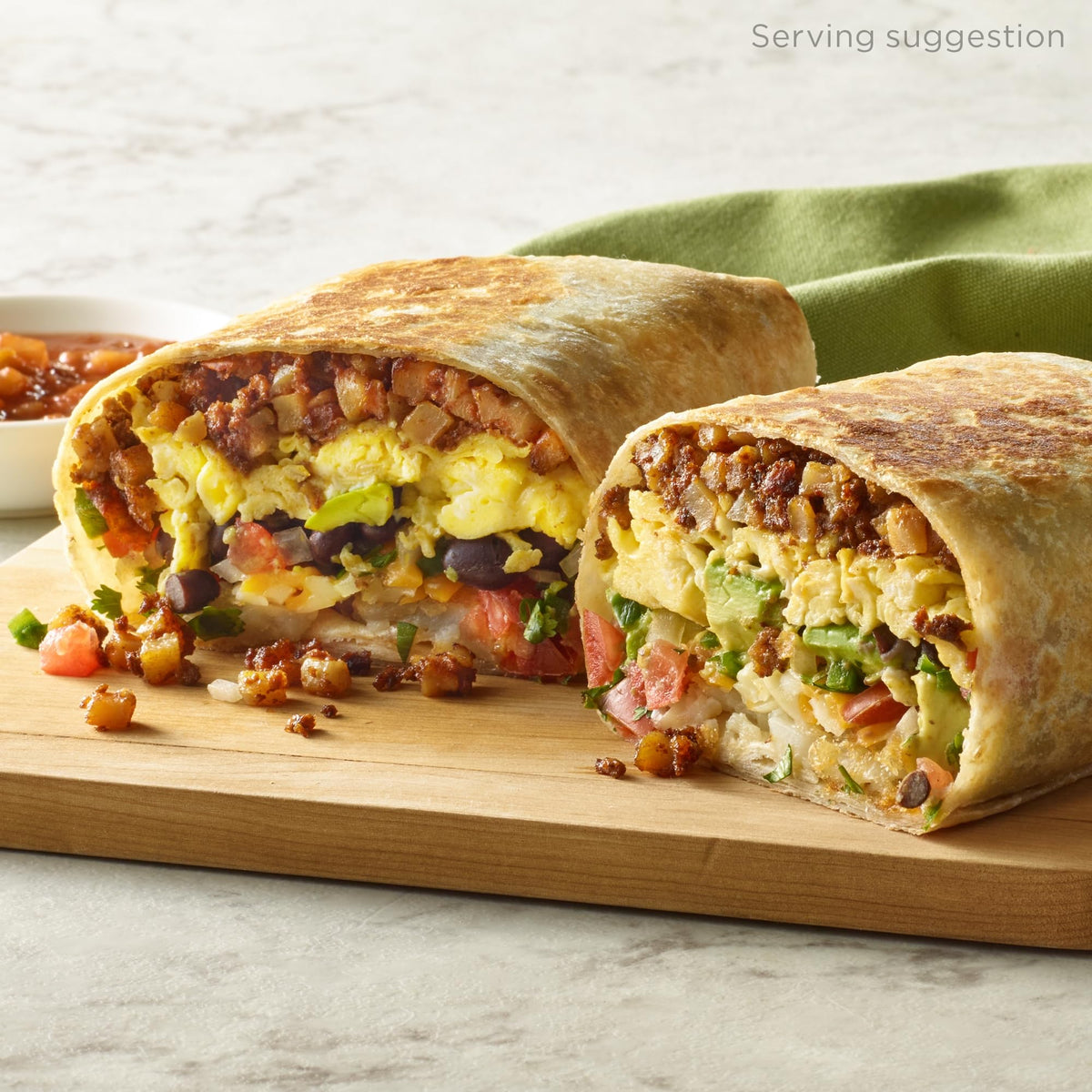 Mary Kitchen Chorizo Skillet twelve-pack packaging, great for bulk family meals.