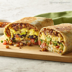 Mary Kitchen Chorizo Skillet twelve-pack packaging, great for bulk family meals.