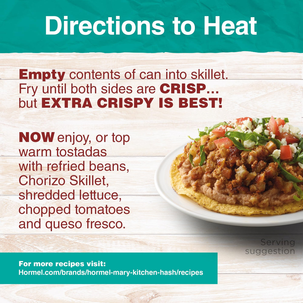 Mary Kitchen Chorizo Skillet on stove, ready to sizzle for weeknight dinners.