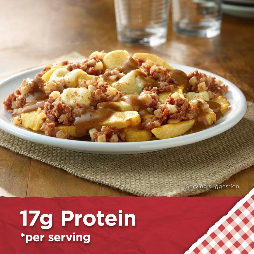 Mary Kitchen Hash ingredient-mix highlights succulent corned beef chunks and potatoes for family meals.