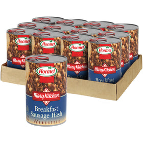 Mary Kitchen Hash Sausage Hash 12-pack box, convenient breakfast option.