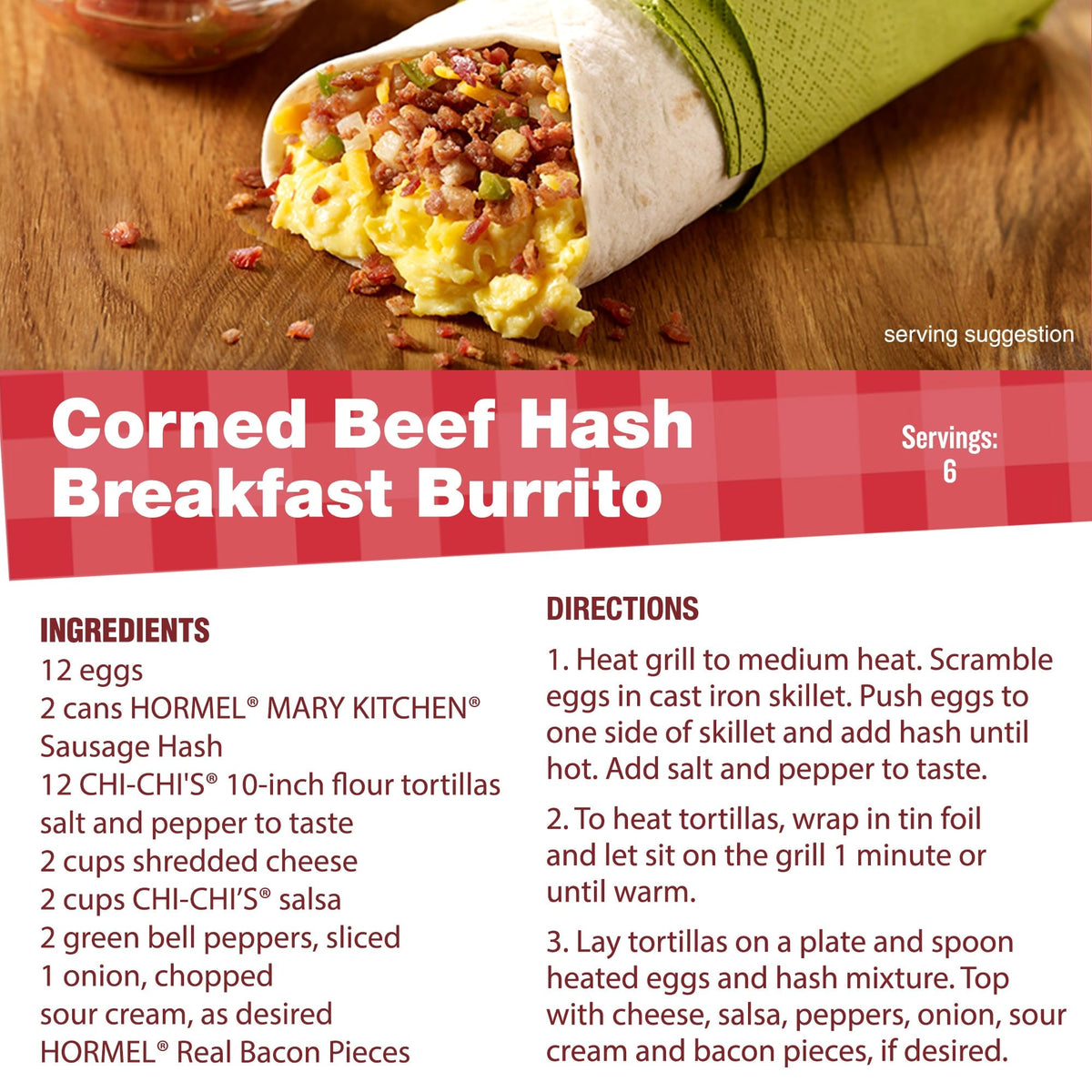 Mary Kitchen Hash Sausage Hash in pan, ideal for quick breakfasts.