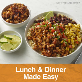 Mary Kitchen Southwest Style Skillet crisp-fry action highlights crunchy texture.