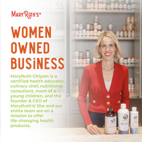 MARYRUTH'S Glass bottle with dropper for controlled application