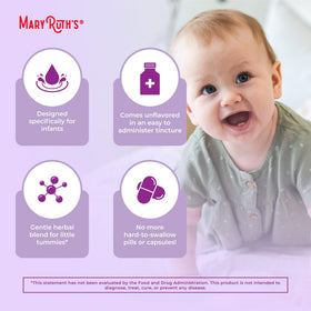 Newborn usage of MaryRuth's Nighttime Gripe Water for little tummies