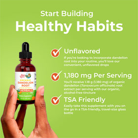MARYRUTH'S Travel-size glass bottle ready for travel and TSA-friendly