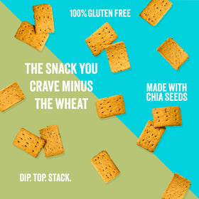 Mary's Gone Crackers Organic Gluten-Free Real Thin crackers ready to dip or pair with dips