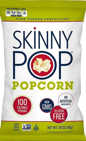 Maryse's Place Skinny Of Pop in a purse-friendly bag for midday cravings.