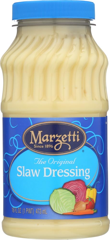 Marzetti Slaw Dressing two 16 oz bottles, convenient for family meals.