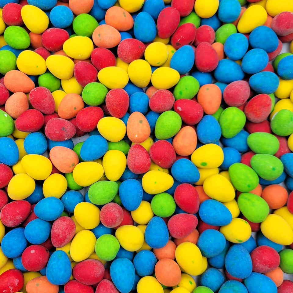 Mashbox Easter Mini Eggs with rainbow shell, ideal for festive baskets