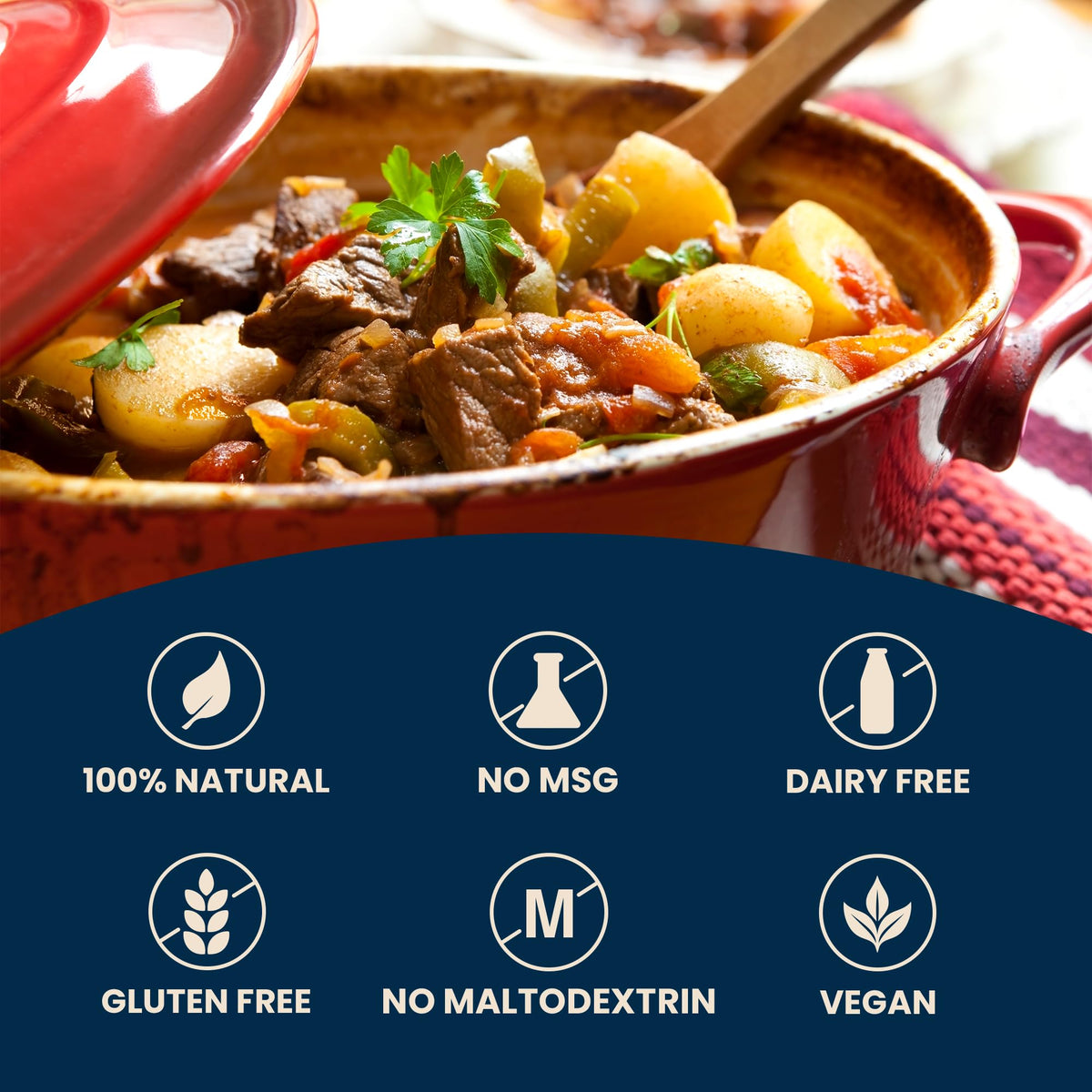 Massel cubes dissolve in hot water to create rich, savory broth.
