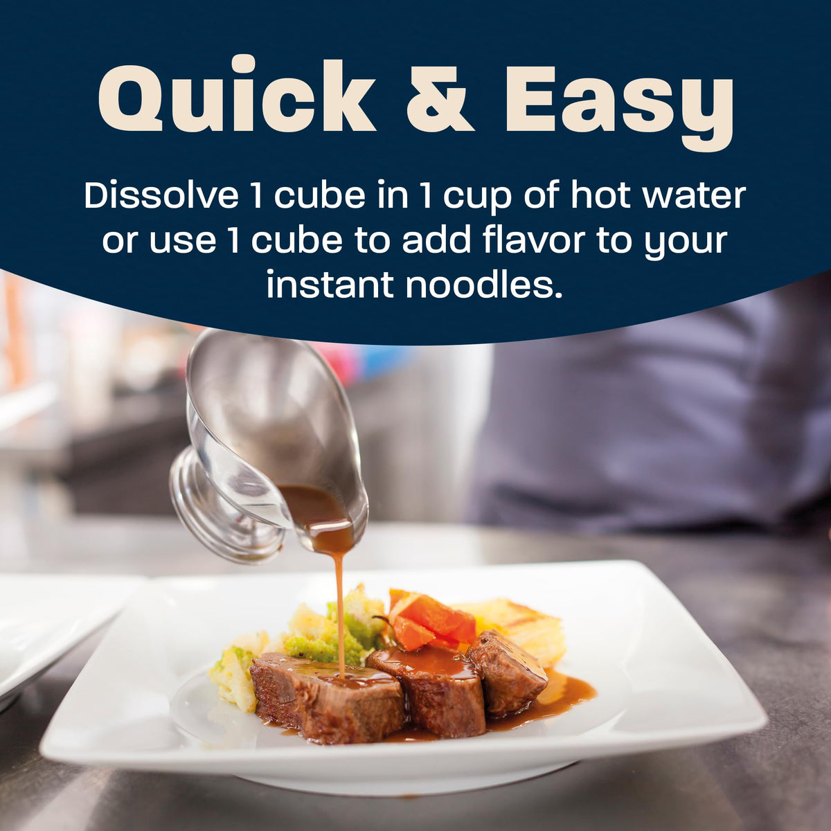 Massel compact cubes are ideal for on-the-go meals.