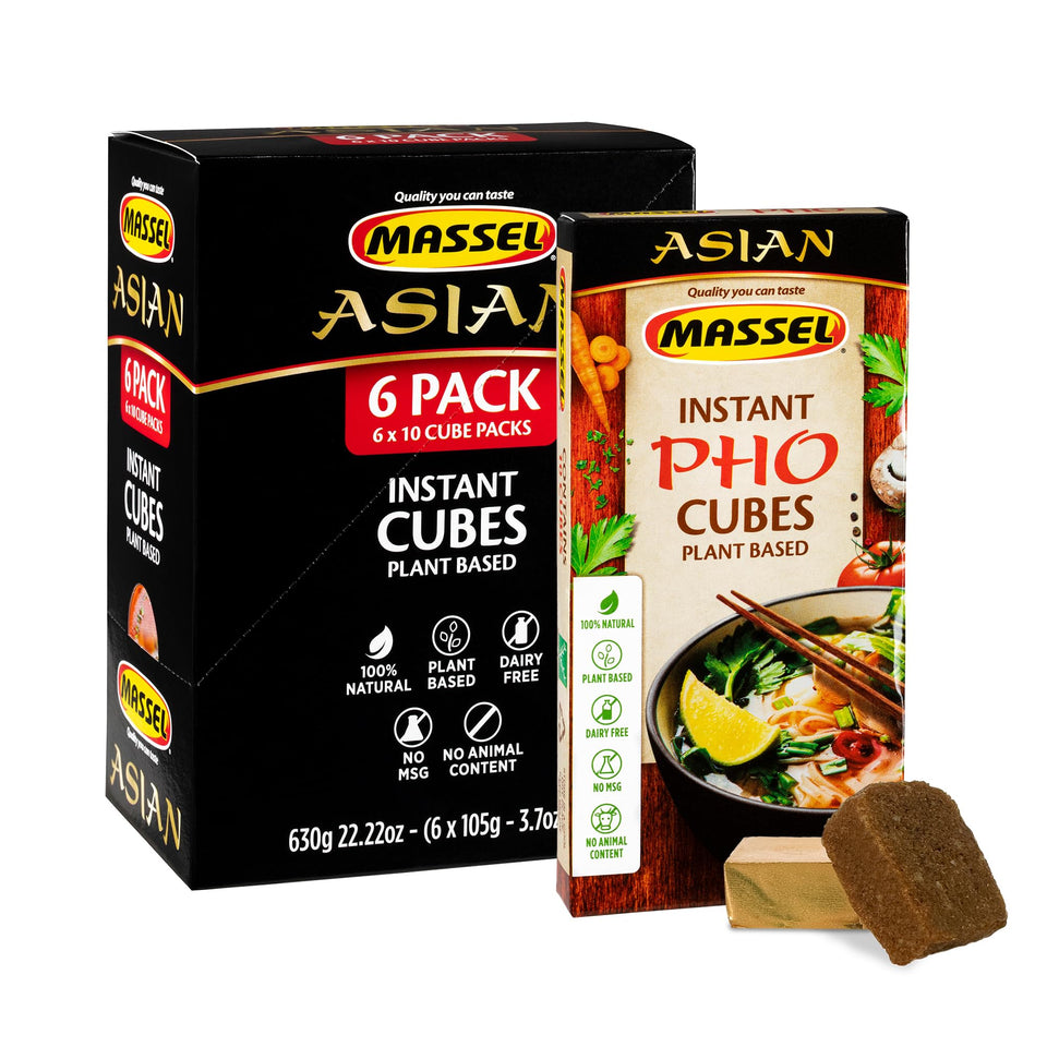 Massel Pho Bouillon Cubes packaging for quick plant-based broth