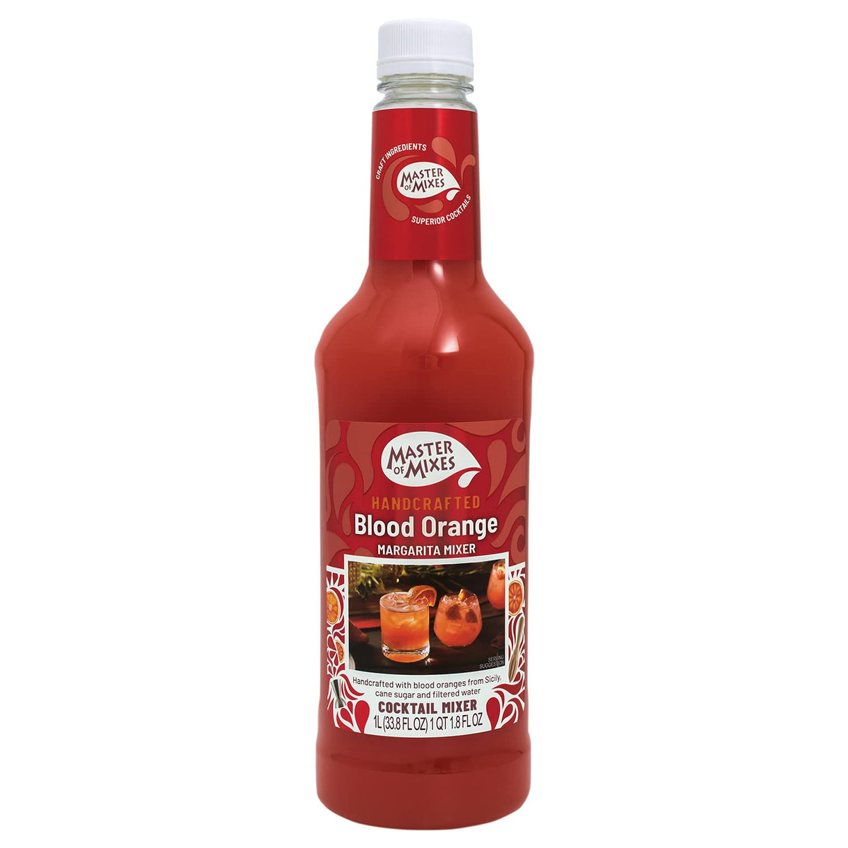 Master of Mixes Blood Orange Margarita bottle for fast, flavor-packed cocktails