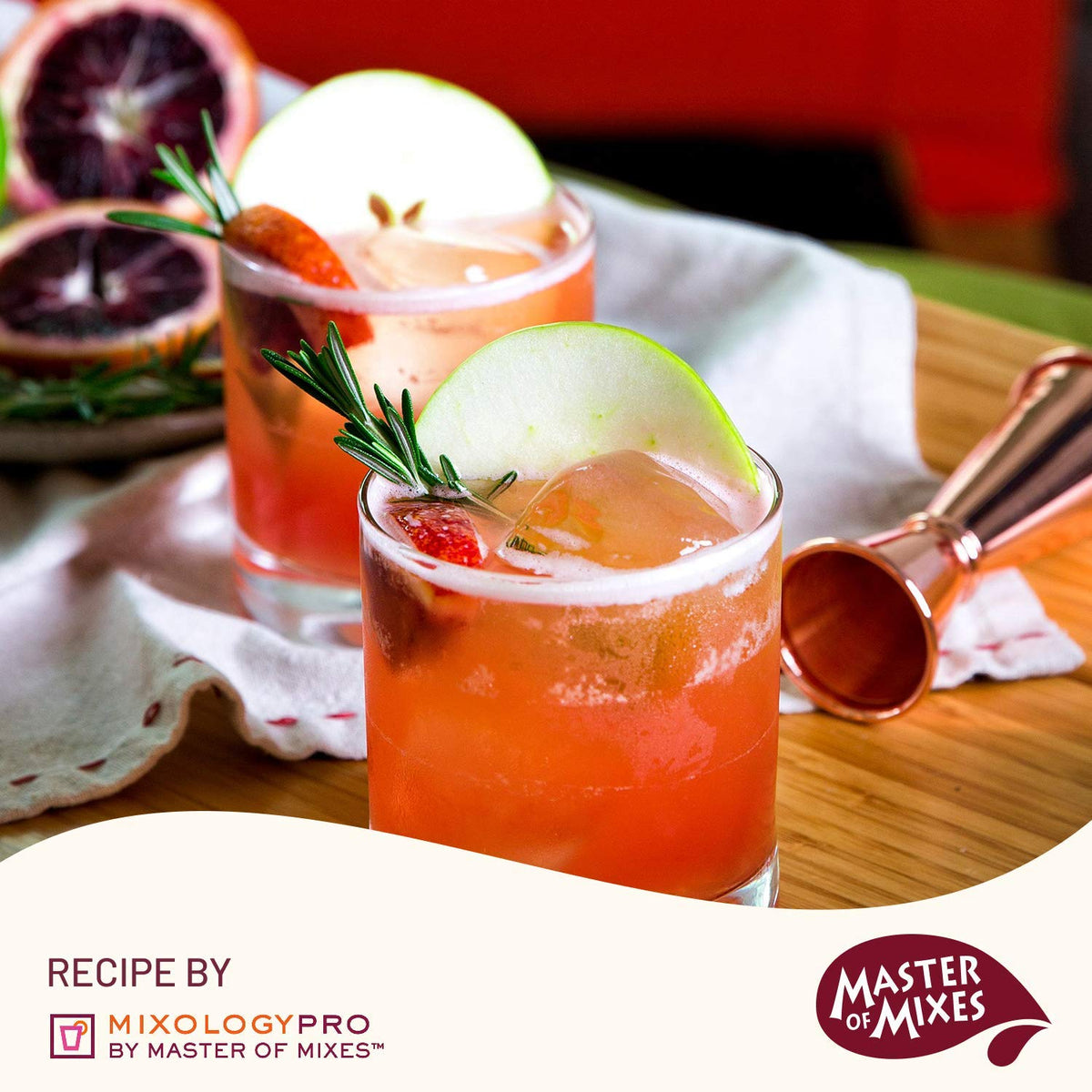 Master of Mixes Blood Orange Margarita pitcher batch for entertaining