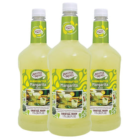 Master of Mixes Margarita Drink Mix bottle being poured for easy cocktails
