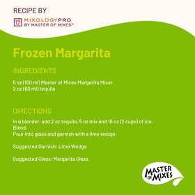 Master of Mixes Margarita Drink Mix key lime juice close-up for authentic flavor base