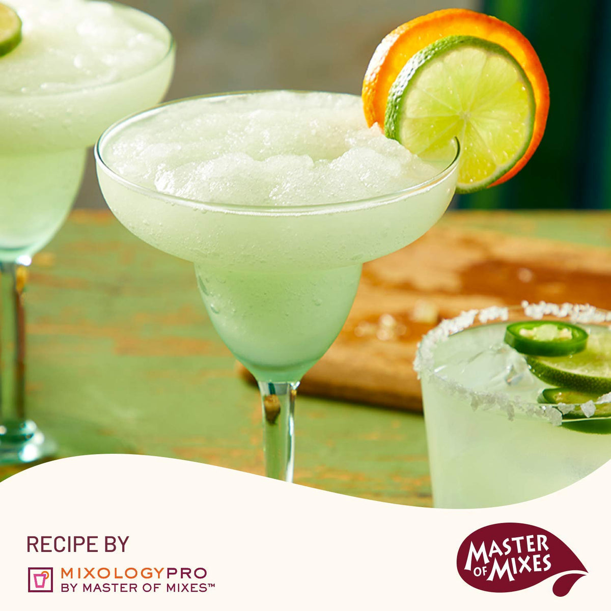 Master of Mixes Margarita Lite 3-pack box, boxed for safe shipping and ready to use.